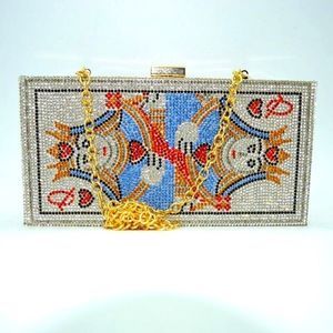 Cute Rhinestone Evening Handbag